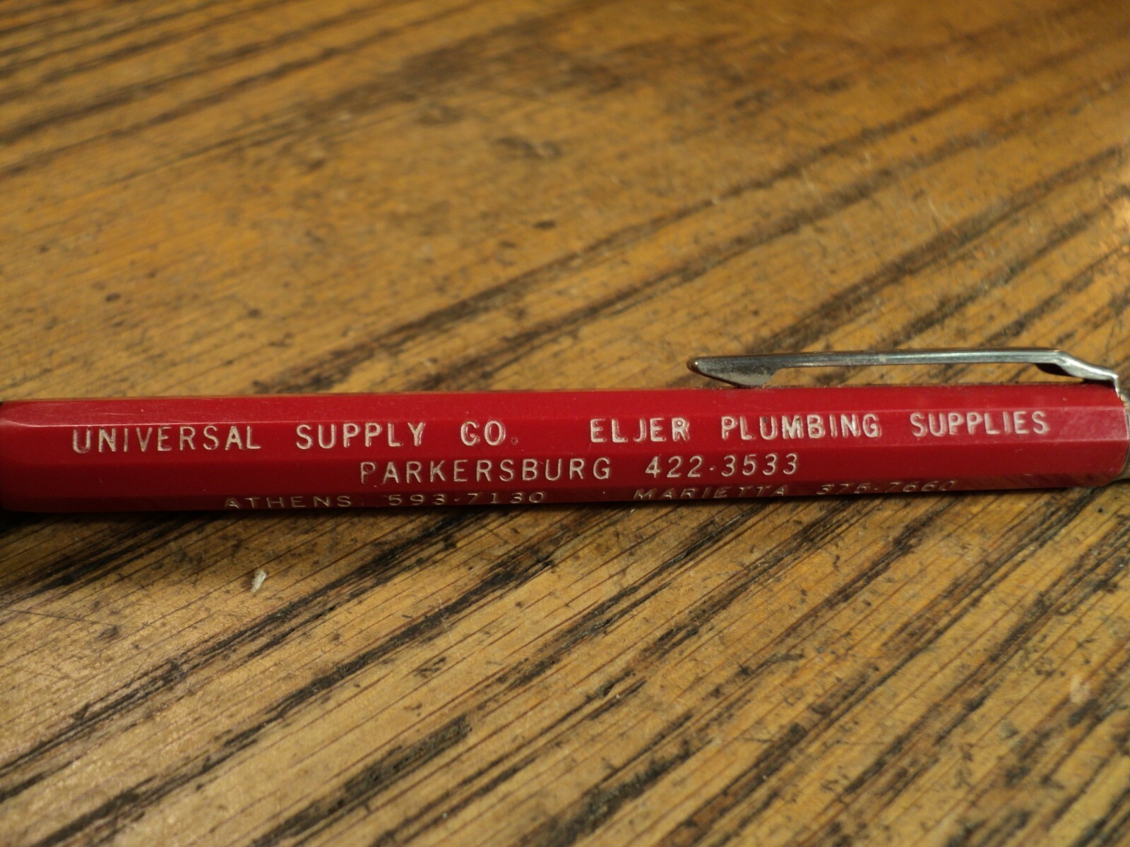 Vintage Autopoint Mechanical Pencil Universal Supply Eljer Plumbing Supplies