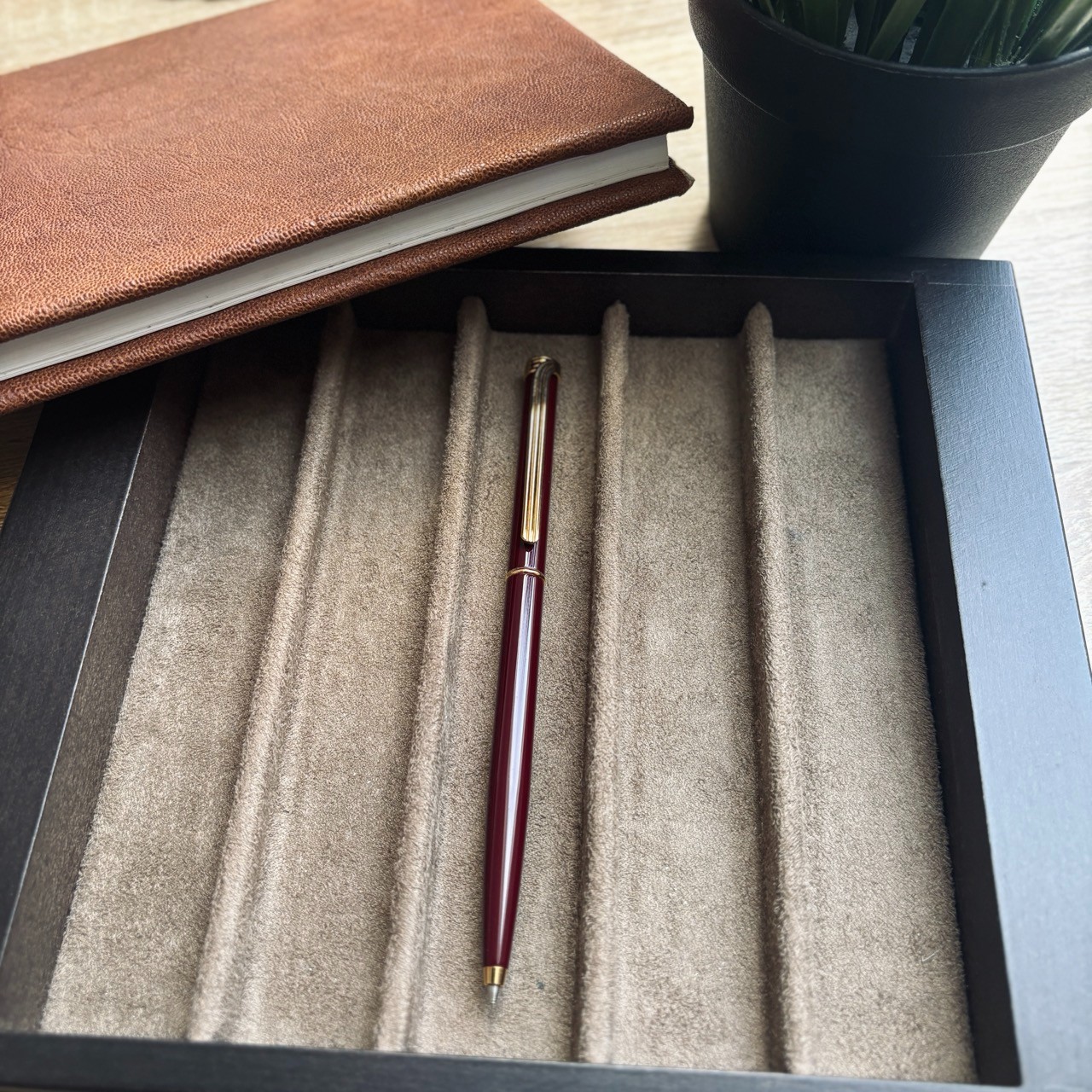 Diplomat Epoque Burgundy Lacquer Mechanical Pencil 0.7 mm, W.-Germany – Preowned