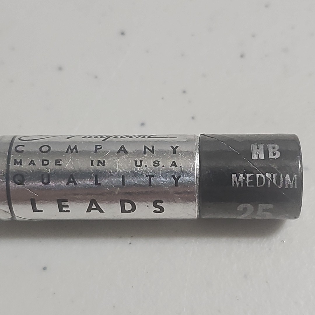 Autopoint Leads, 36ea Real Thin Black # 512 HB Medium