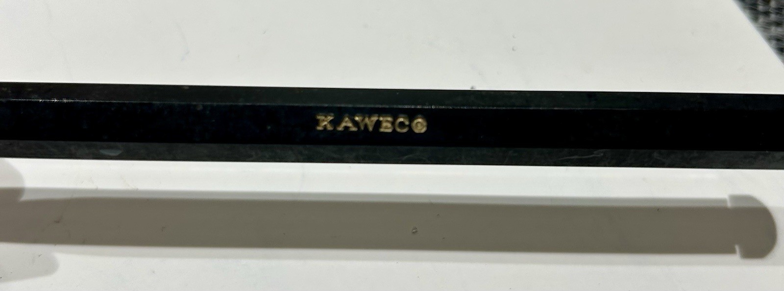 Vintage KAWECO Mechanical Pencil – Faceted Black Ebonite – Germany – c. 1930-50