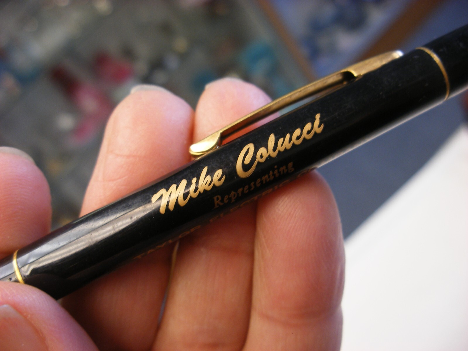 Vtg Redipoint Advertising Mechanical Pencil Taylor Electric Co.
