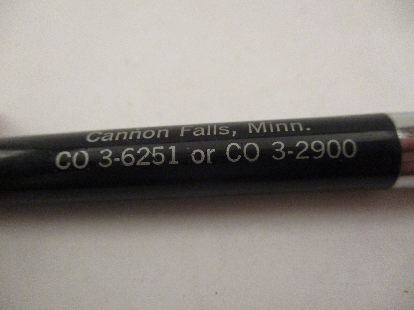 c1950s Vernon Mechanical Pencil Cannon Ready Mix Concrete Cannon Falls Minnesota