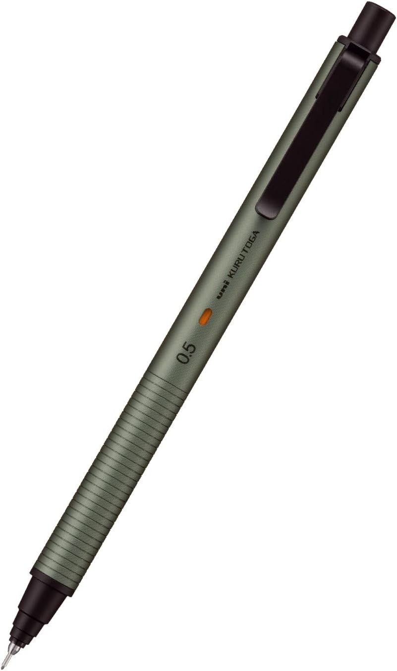 Uni Kuru Toga Metal Mechanical Pencil 0.5mm Phantom Gray M5KH1P