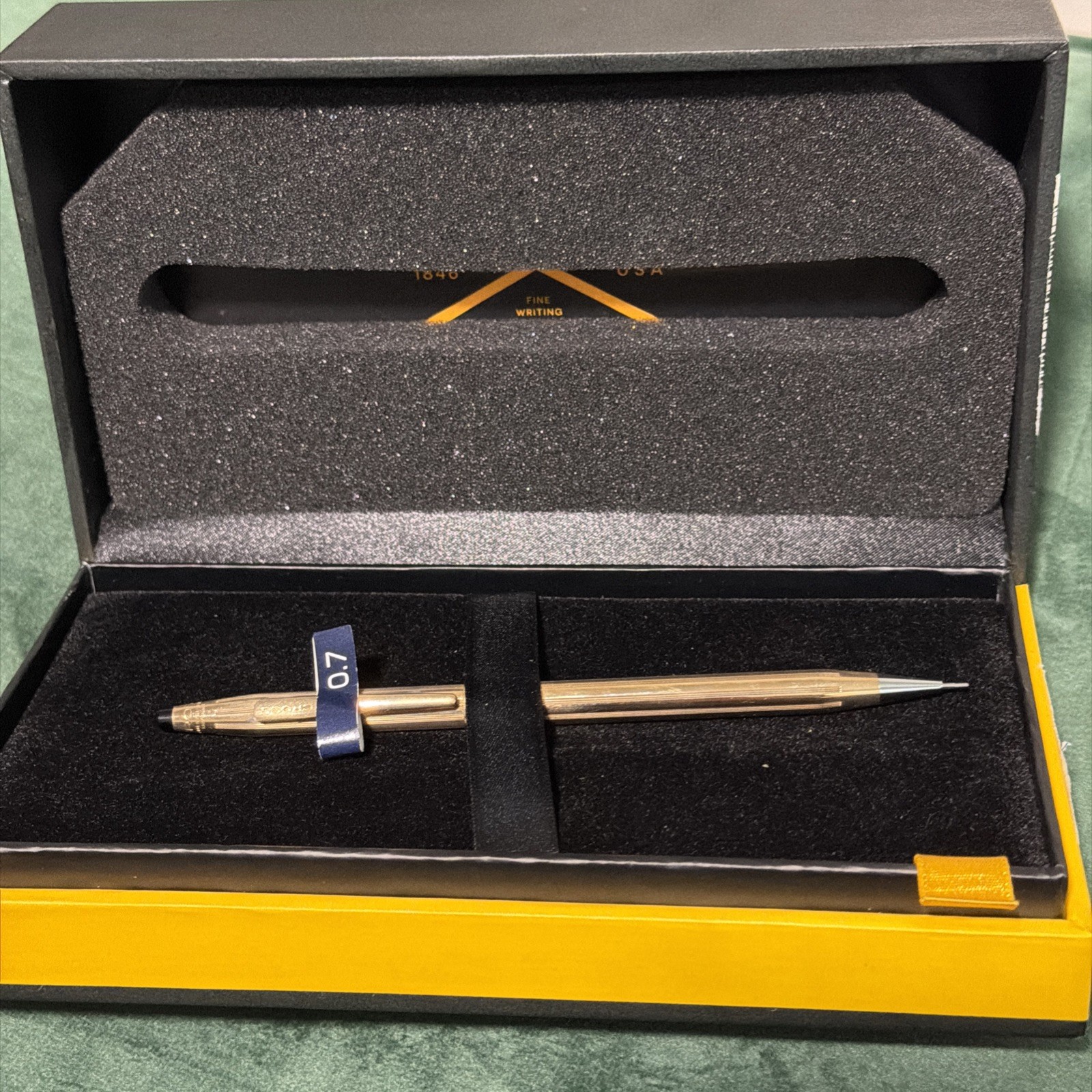 Cross Classic Century 23K Gold Plated 0.7mm Mechanical Pencil – NEW