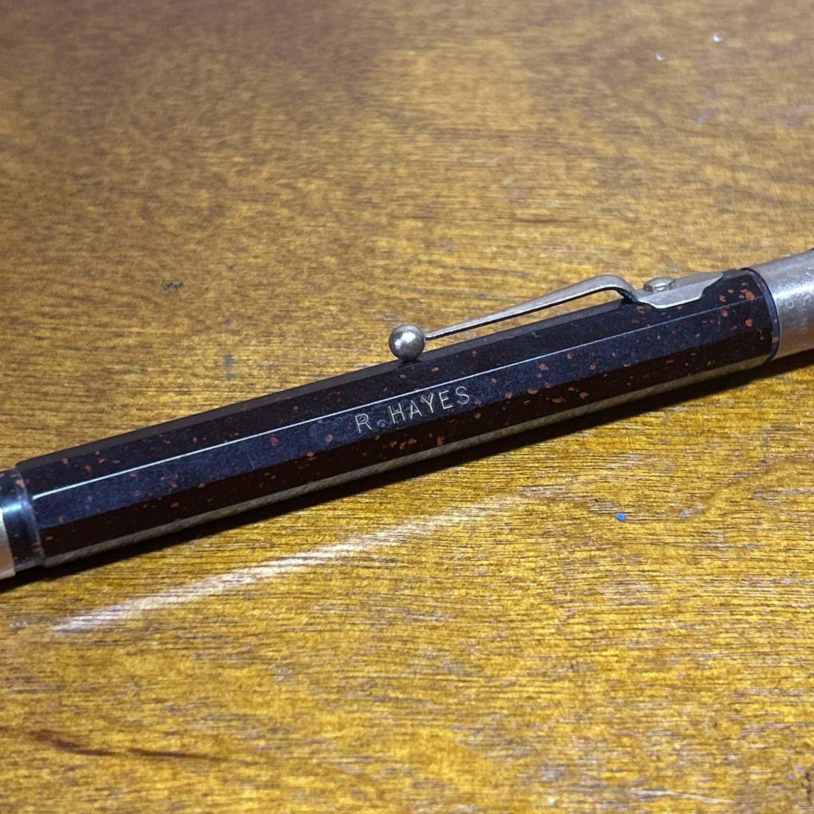 Vtg Autopoint Bell Top 14K Brown Gold Filled Palmer Match Co. Mechanical Pencil