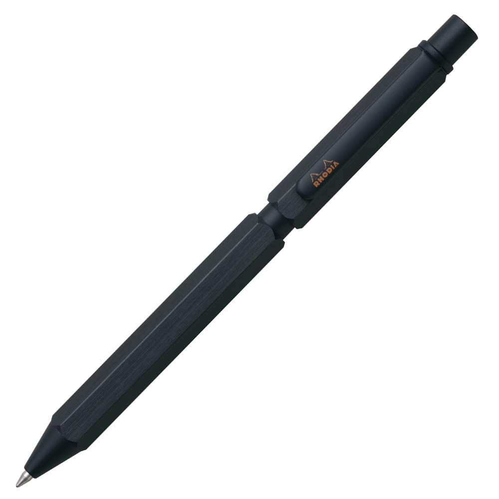 RHODIA 9342C – 3 in 1 scRipt Multipen 2 Ballpoint Pens 0.5 mm Black & Red + 1…