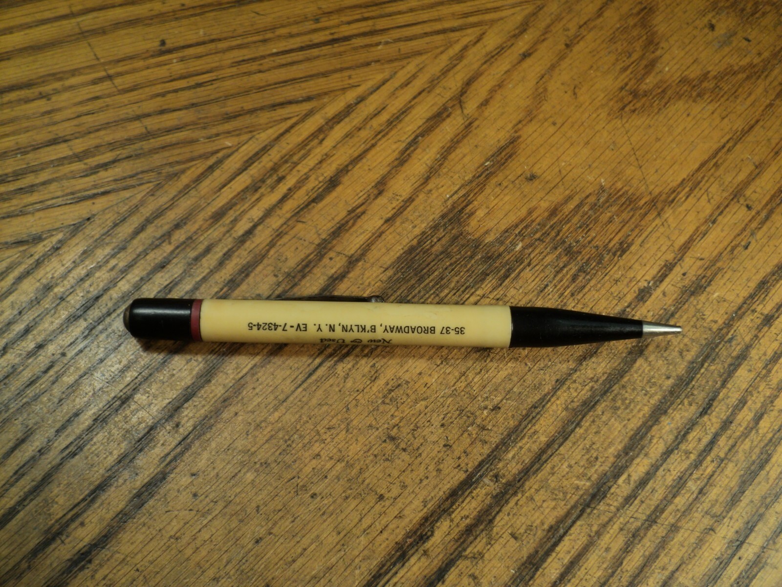 Vintage Redipoint Mechanical Pencil L Schwartz Burlap & Cotton Bags B’klyn NY