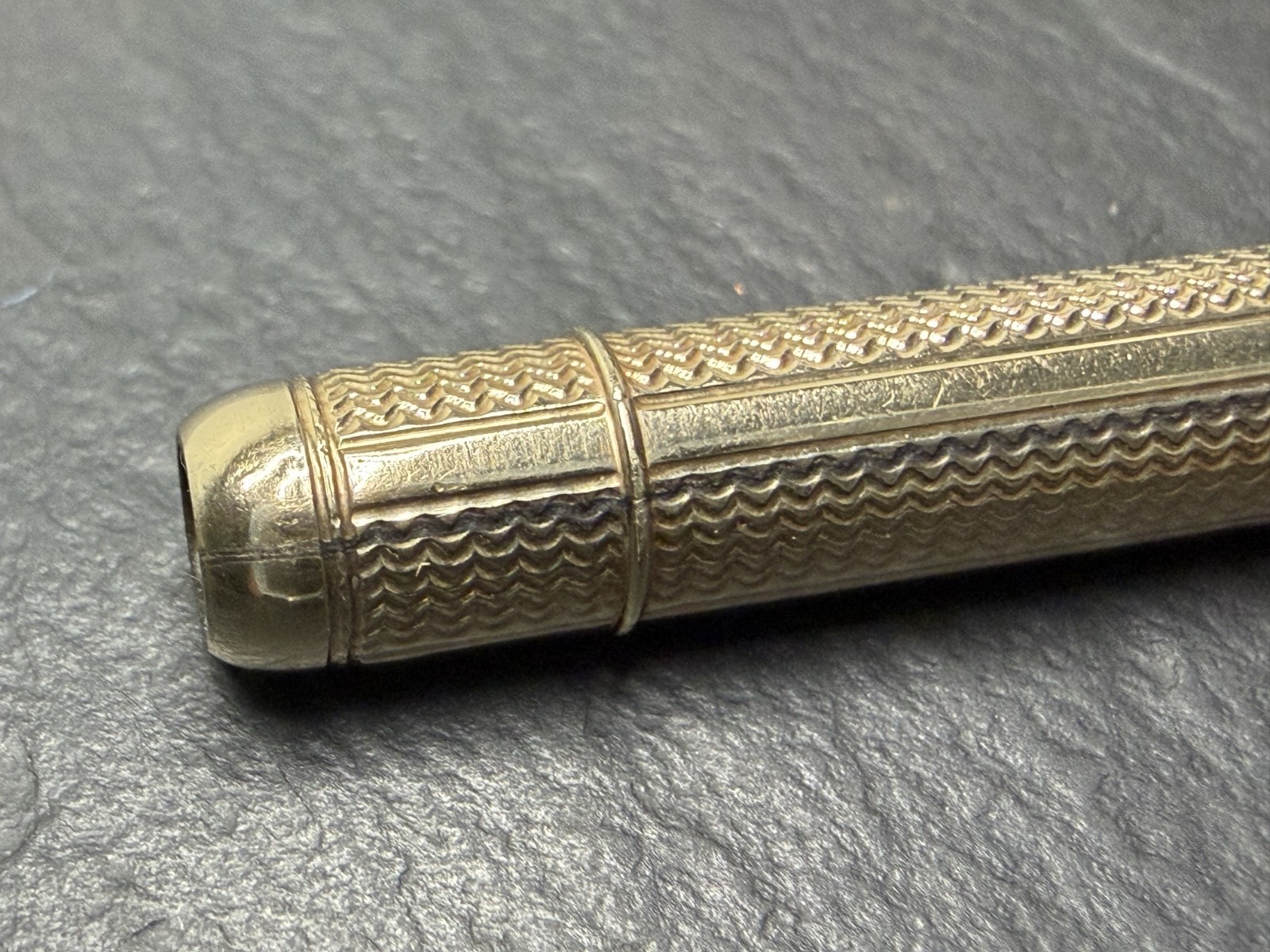 ANTIQUE GOLD FILLED TELESCOPING MECHANIC PENCIL N997