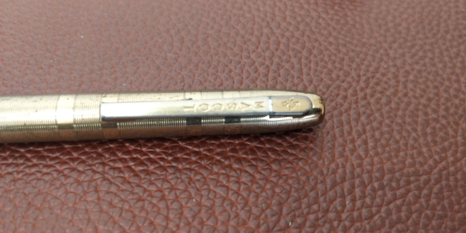 Vintage Gold Plated Mechanical Pencil Stamped Mascot USA