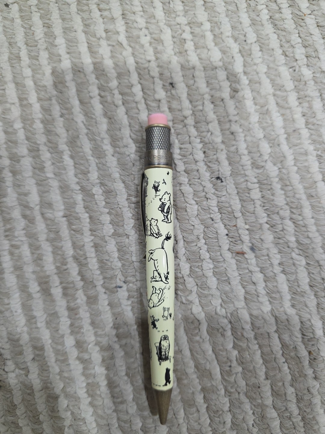 Retro 51 Winnie The Pooh Decorations Mechanical Pencil New/ Open #180
