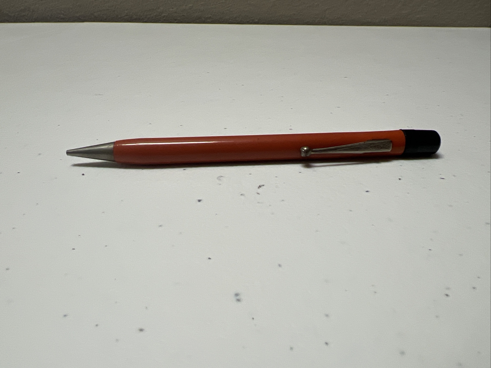 Vtg 1970’s Weaver Auto Point Pen Rare Orange The General Fire Truck Corp Detroit
