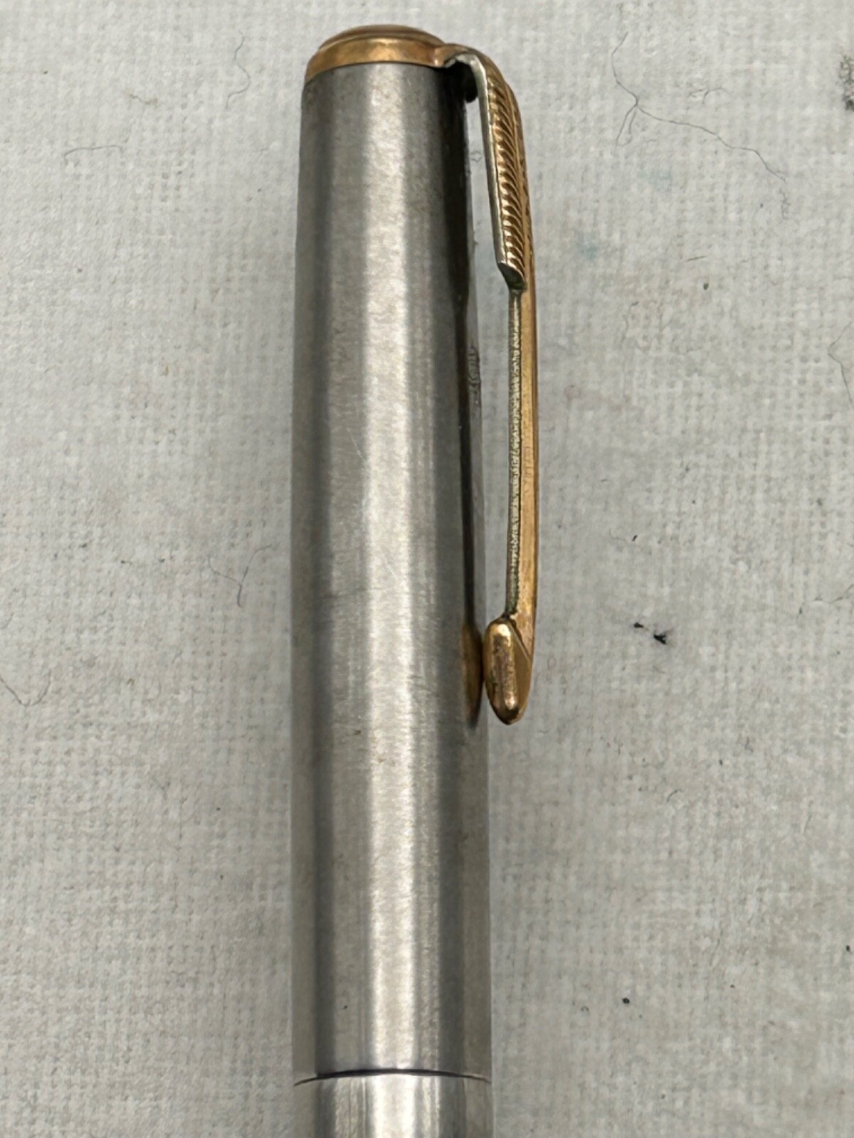 Parker Stainless Steel Cap Pencil-VG condition