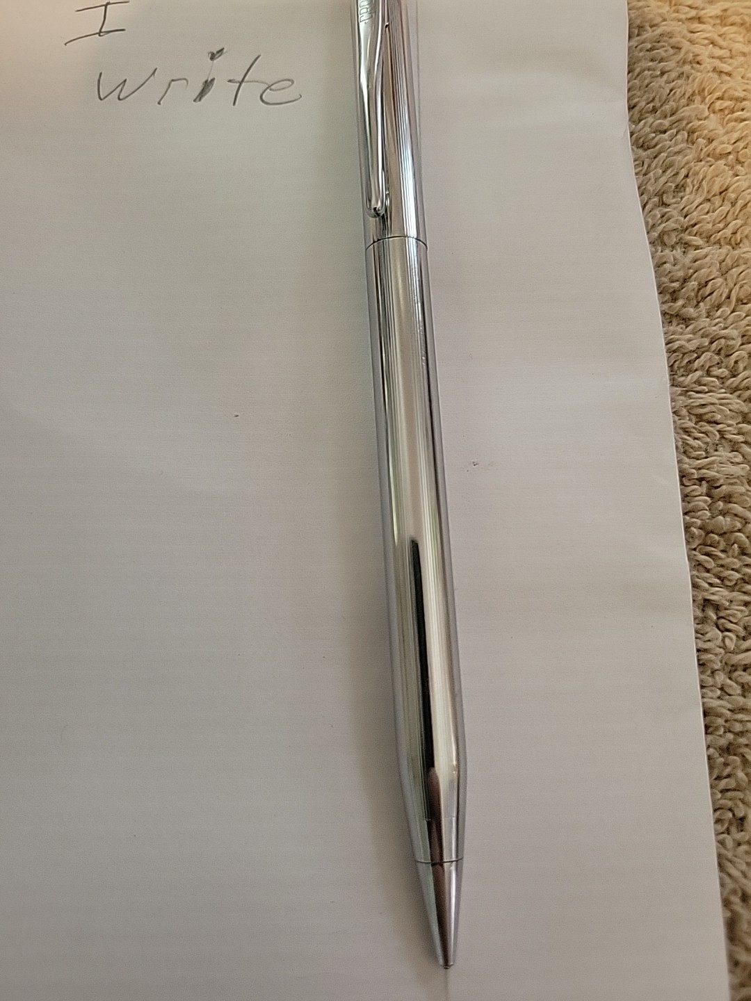 Vintage Cross Chrome Twist Click Mechanical Pencil Works