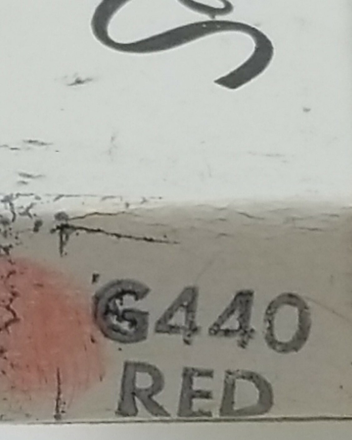 VINTAGE SCRIPTO 4 STICKS THICK MARKING LEAD G440 RED .120″ (0.3MM) THICK