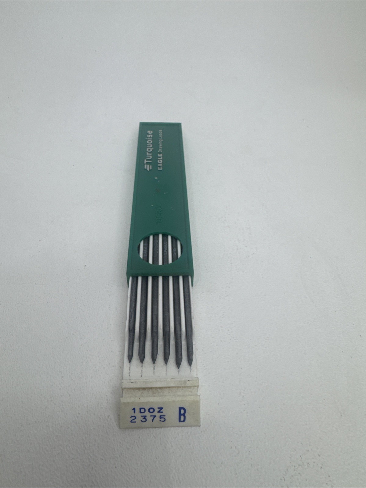 Vintage Berol Turquoise Eagle Drawing Leads #2375 B
