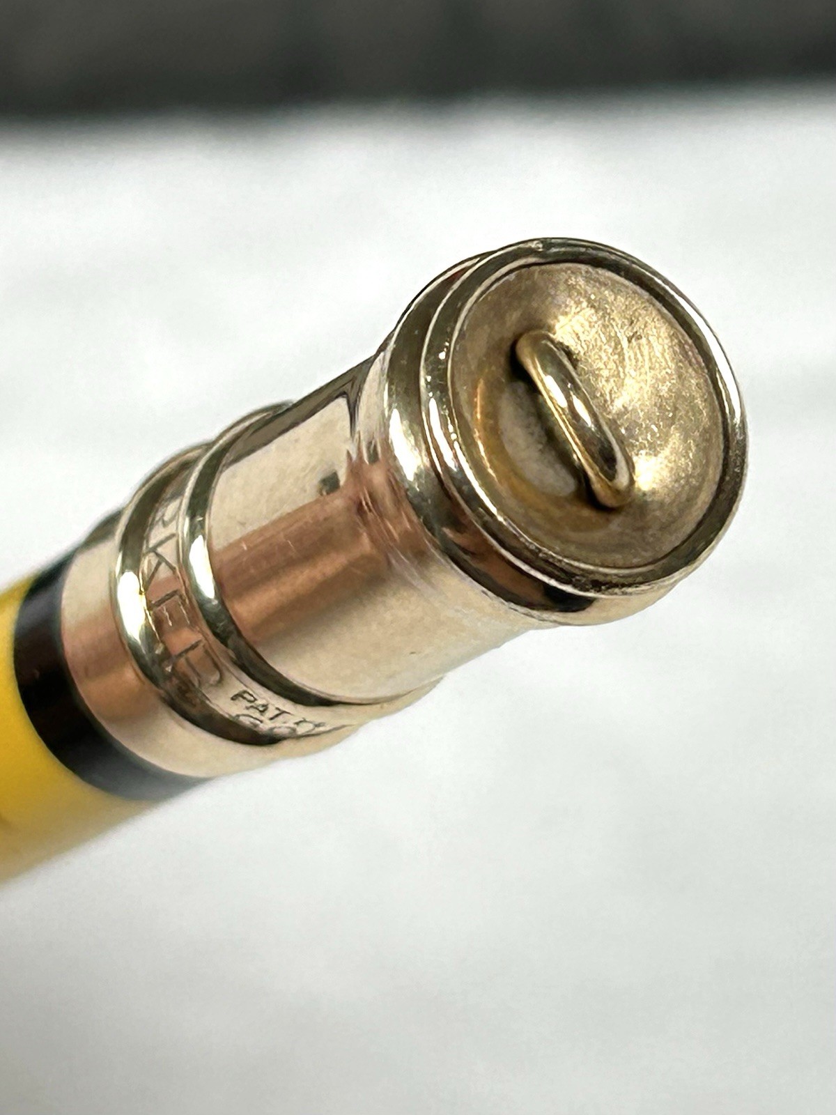 1920s Parker Duofold Mandarin Yellow Junior & Lady Mechanical Pencils w/ Box