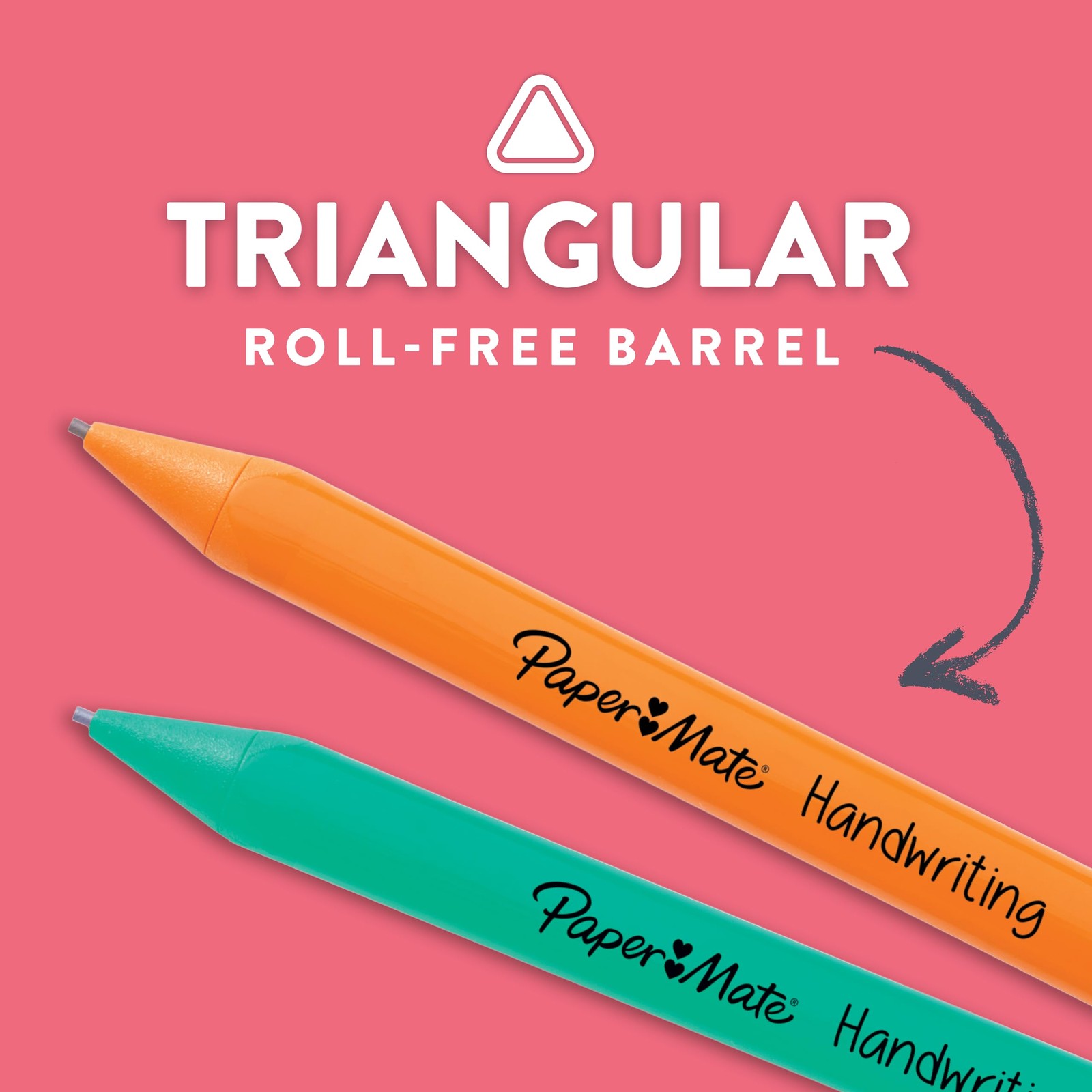 Paper Mate Handwriting Triangular Mechanical Pencil 19 Piece Set, Assorted