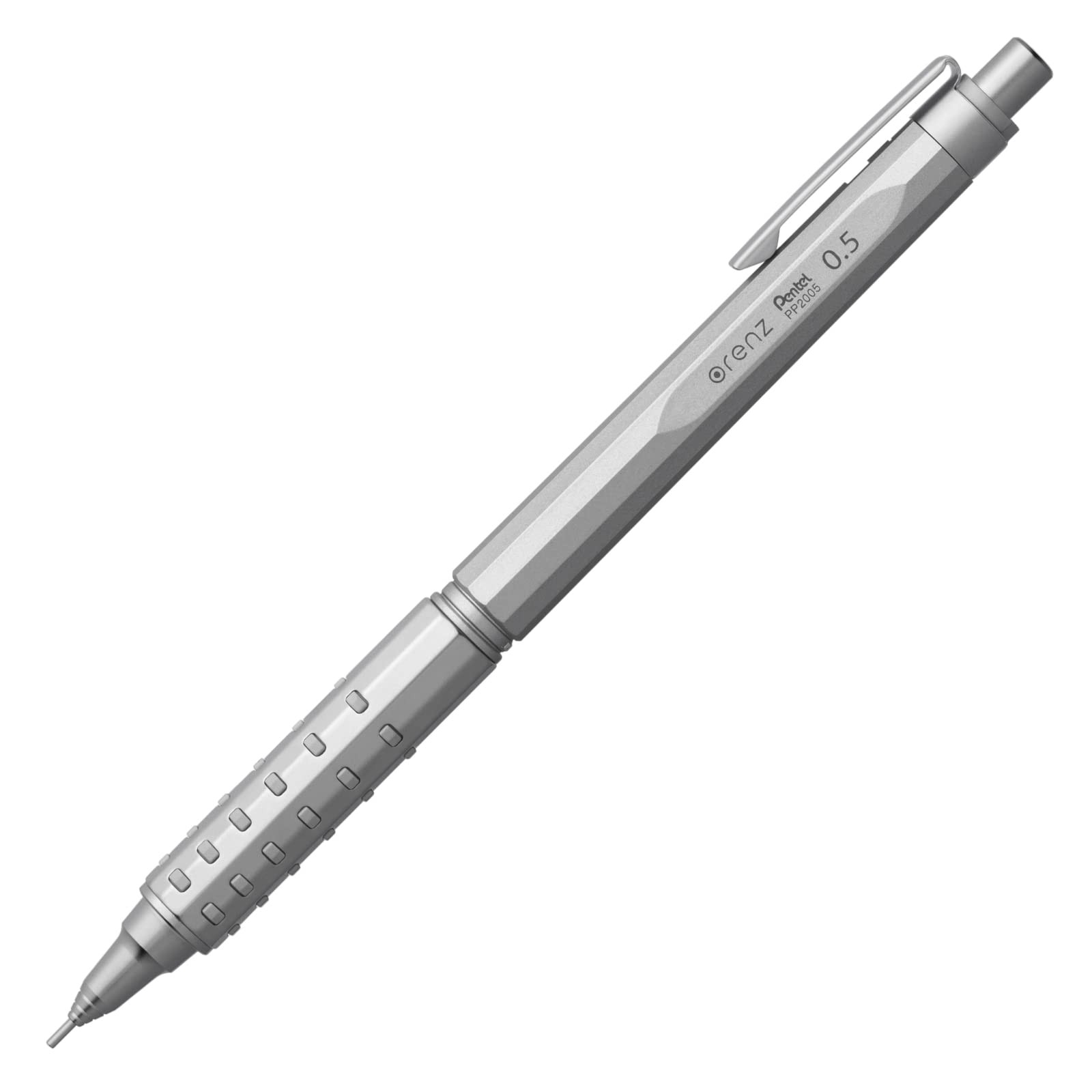 Pentel Orenz AT Mechanical Pencil 0.5mm Silver XPP2005-Z