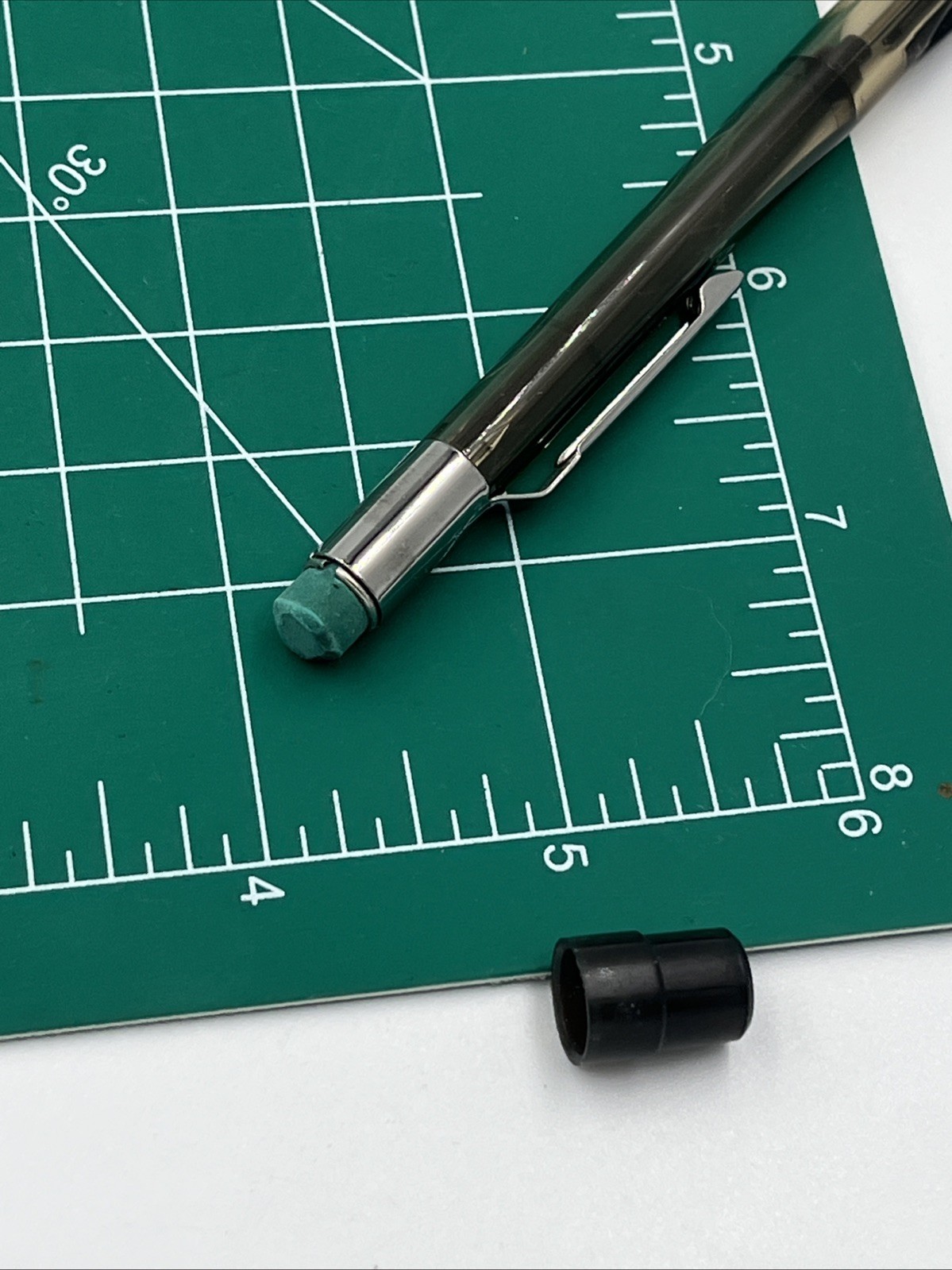 Pentel 0.5mm Discontinued Mechanical Pencil PD345 Side Clicker PD-345 Gray Color