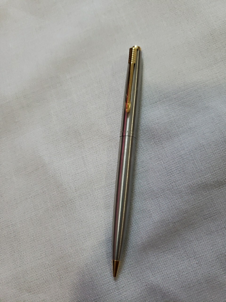 VTG Parker Mechanical Lead Pencil Stainless Steel & Gold Tone Trim Office USA