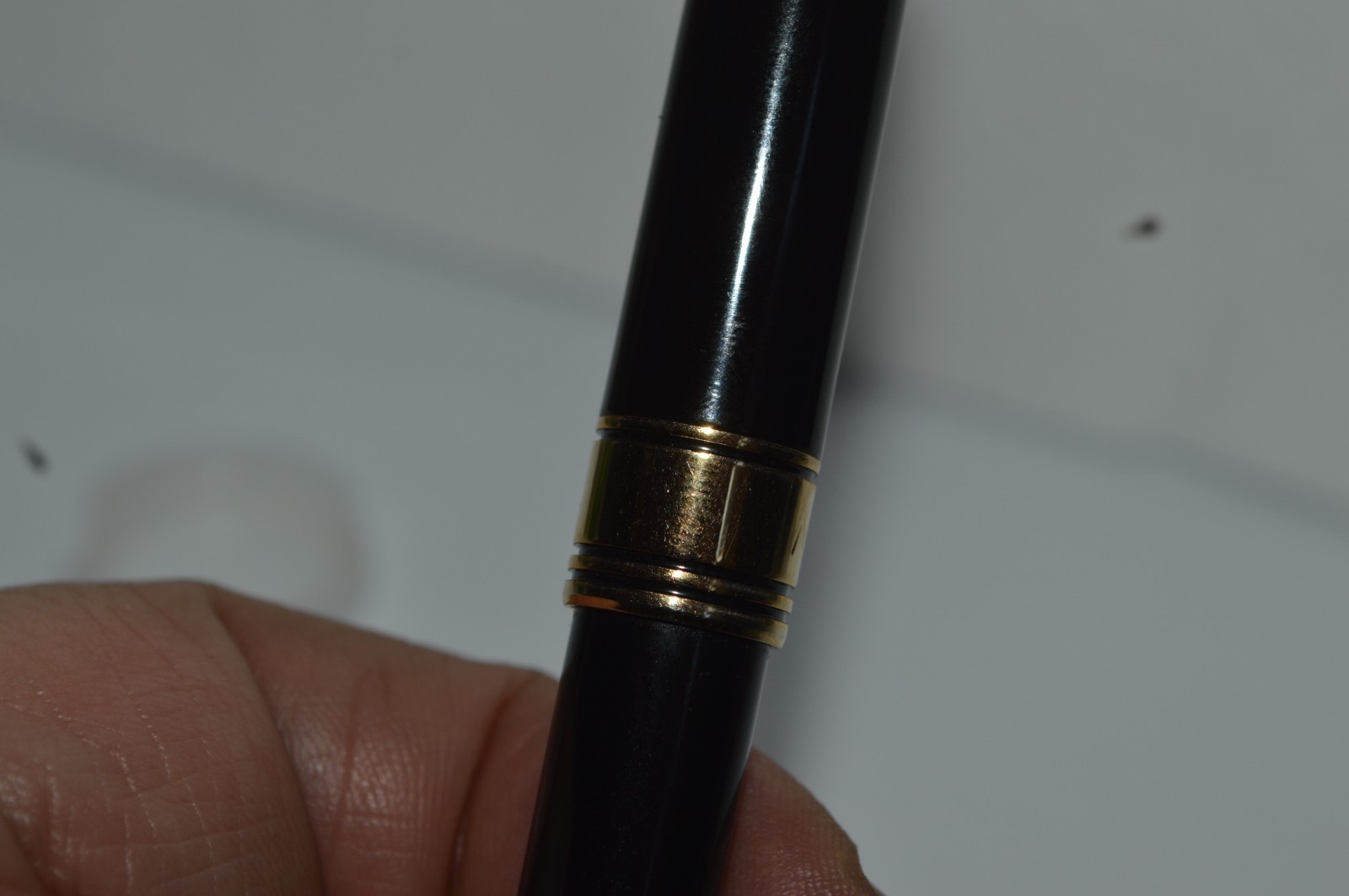 MONTEFIORE Mechanical Pencil Black Lacquer Finish FPS Engraved Excellent Condit