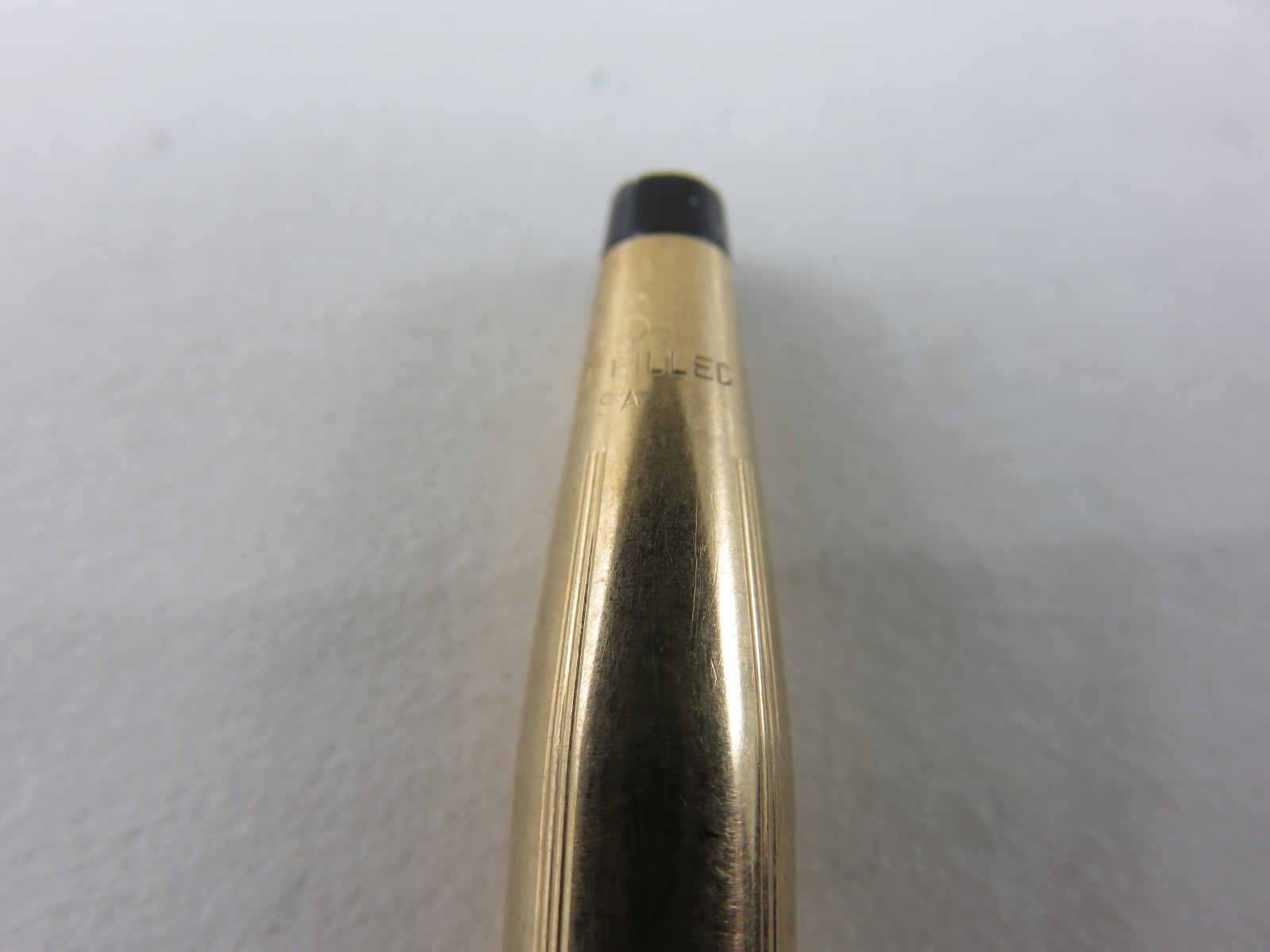 Cross 1/20 14K Gold Filled Mechanical Pencil Rose Etched Vintage Made In USA