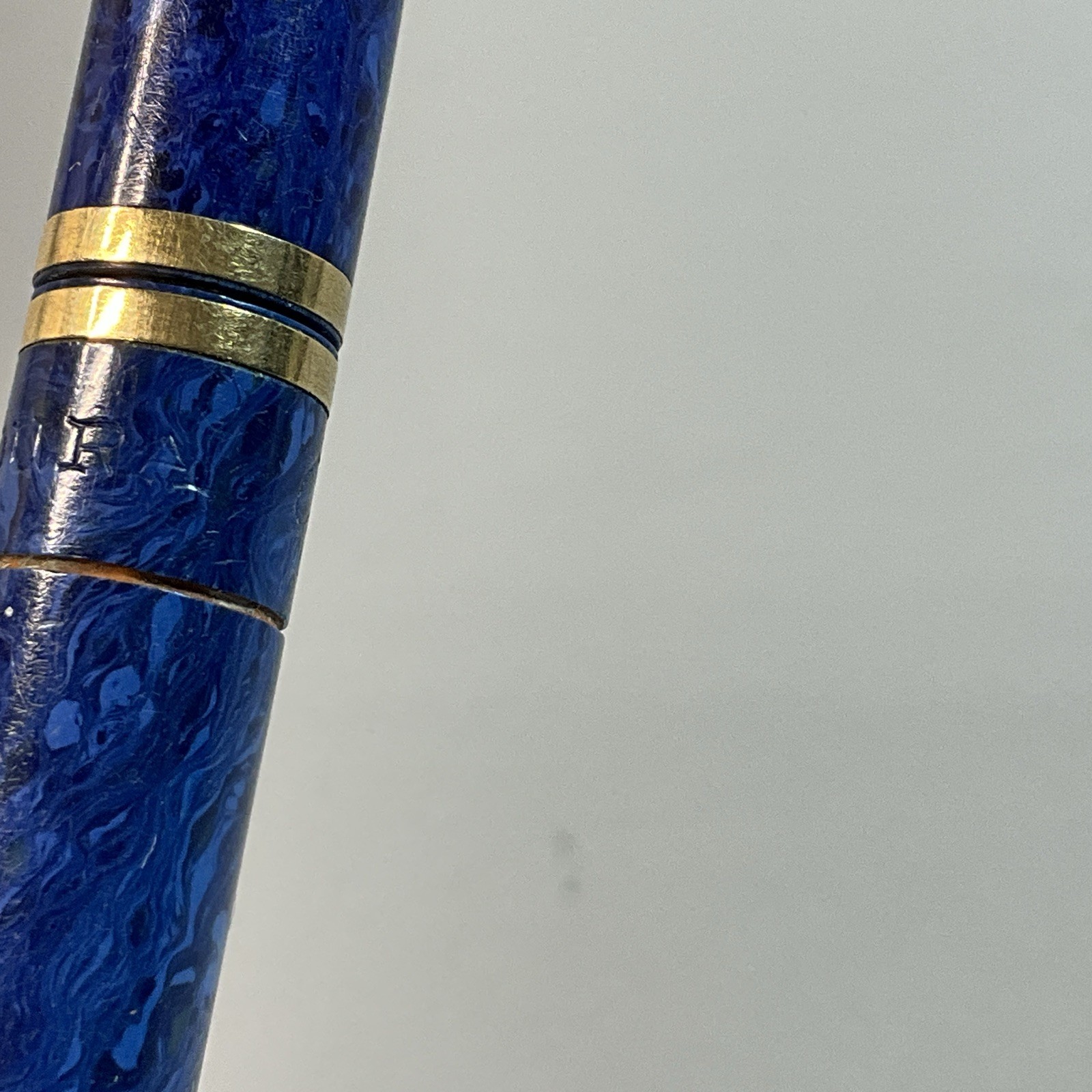 VINTAGE CONKLIN ENDURA MECHANICAL PENCIL BLUE LAPIS LAZULI 4.5 IN. 1920’S (S1113