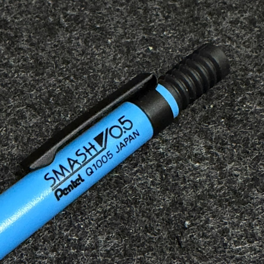 Pentel Smash Limited Color Sky Blue 0.5mm Q1005-SMS Japan New