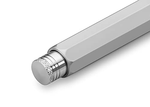 Kaweco Satin Chrome Clutch Pencil 5B 10.5cm Robust Writing Instrument