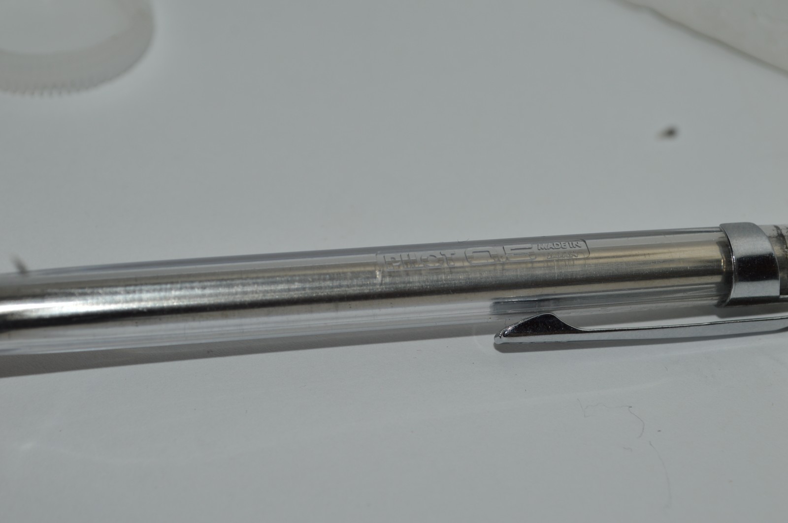 PILOT Automatic Pencil 0.5mm Transparent Body Made In Japan Rare HTF