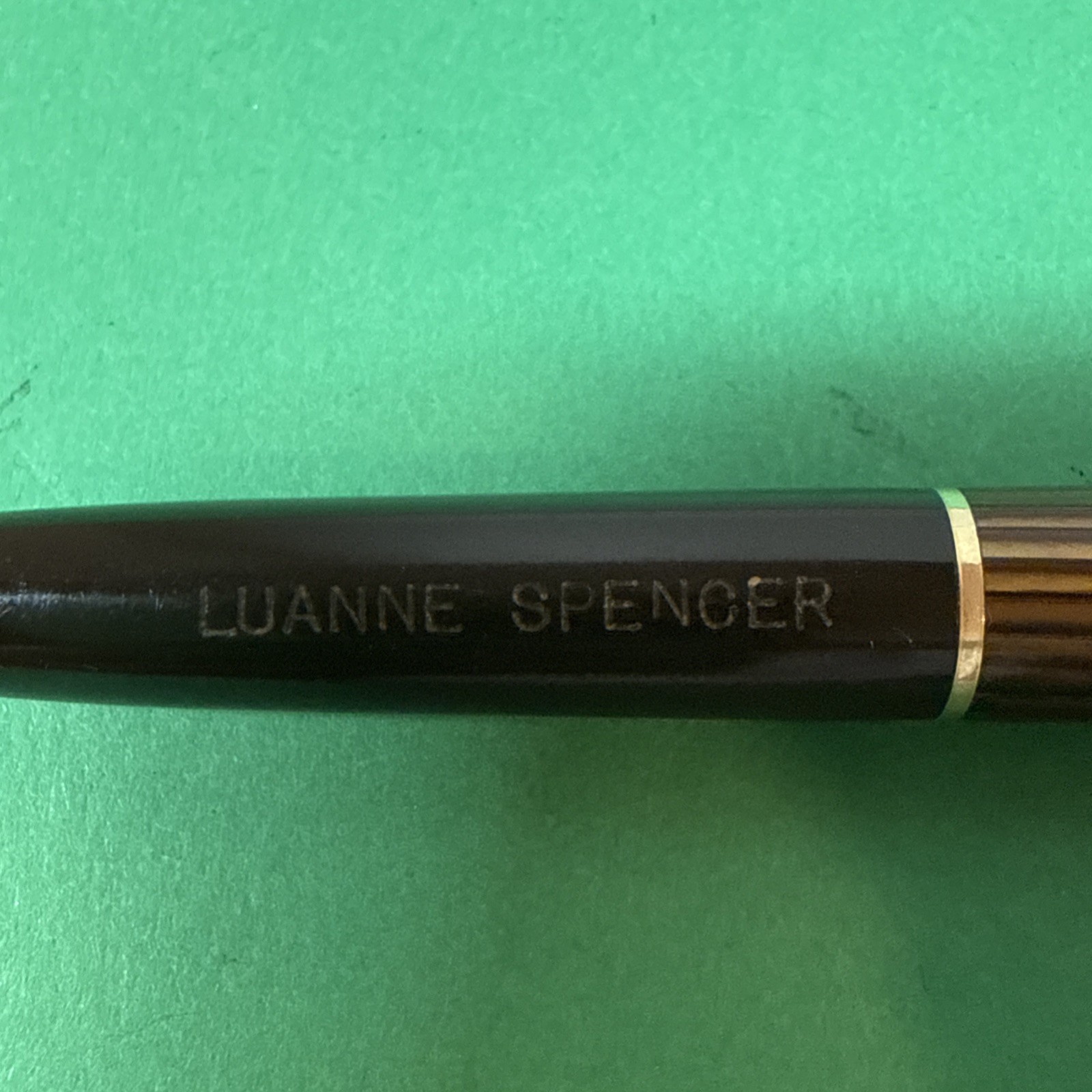 Vintage Eversharp Skyline Striped Mechanical Pencil Thin Lead Engraved