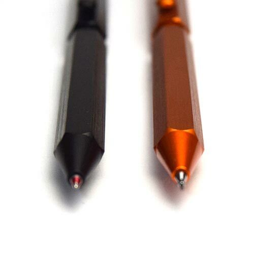 Rhodia Multi Mechanical Pencil Ballpoint Pen Hexagonal Script Limited Color Gold