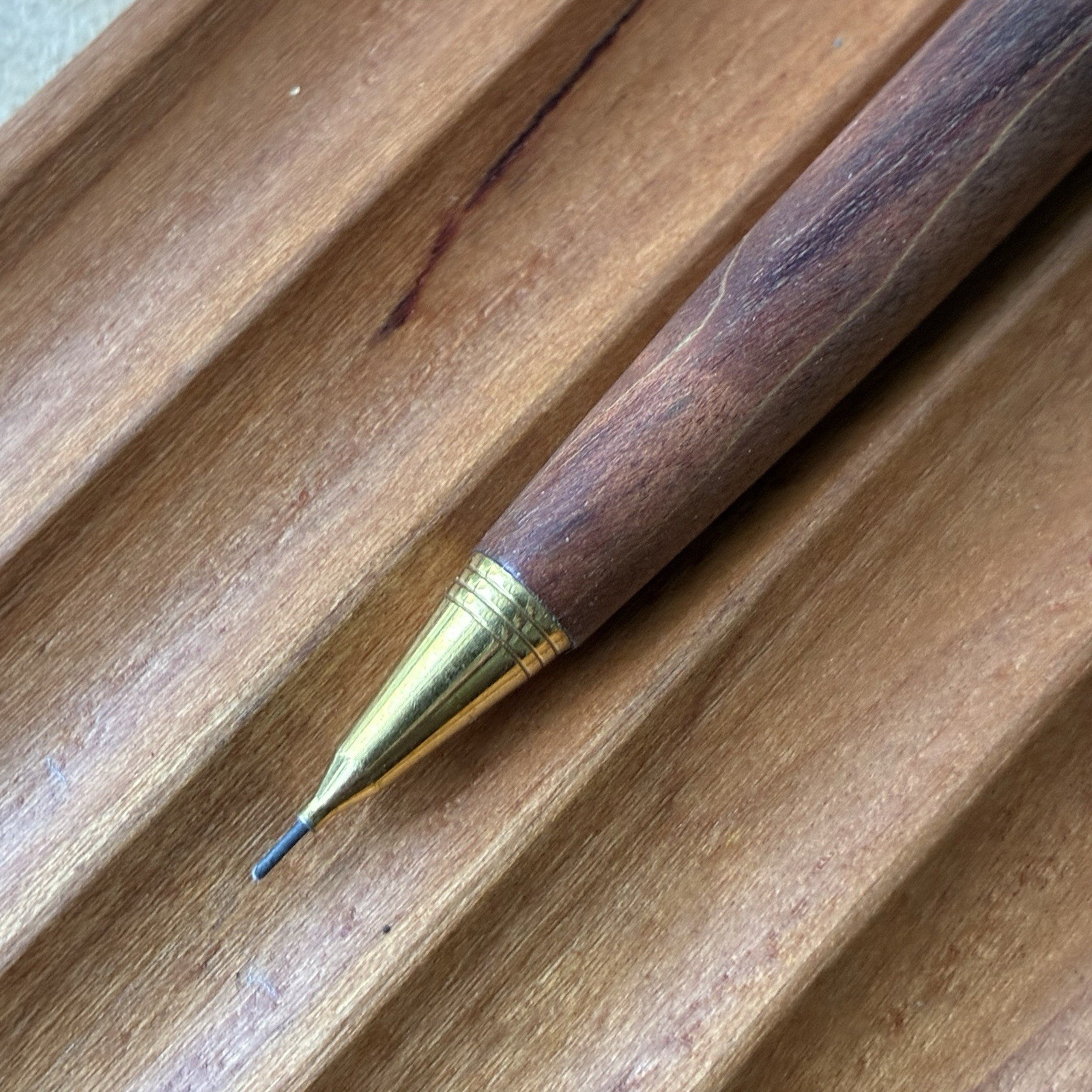 Pilot Mechanical Pencil Custom Maple Wood Barrel 0.5 mm Made in Japan