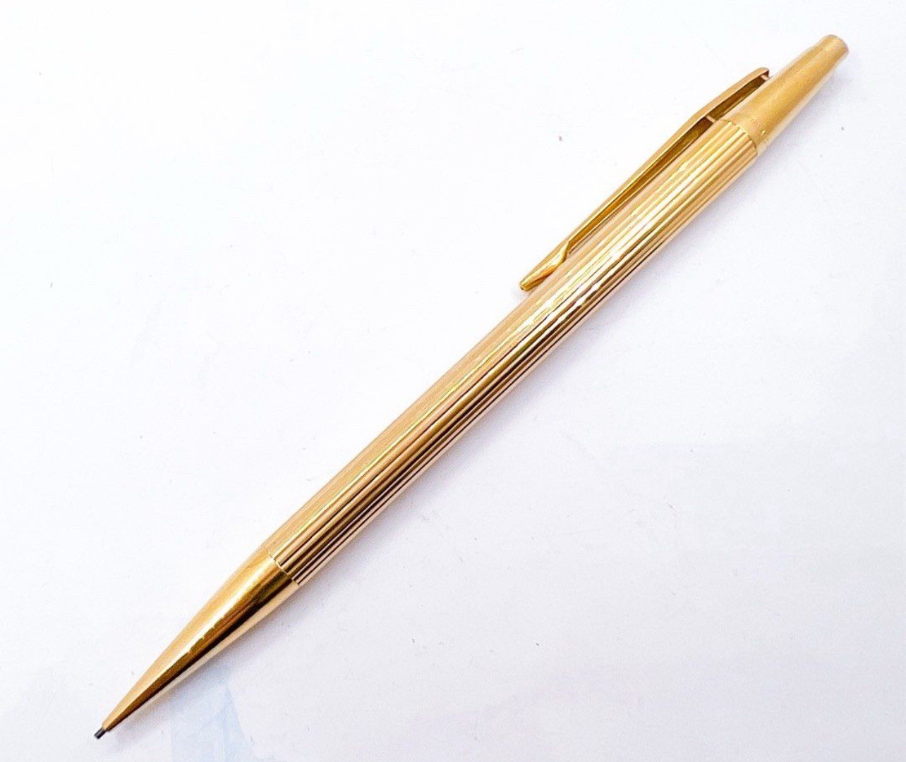 Montblanc Noblesse Gold Plated Mechanical Pencil 0.9 Functional Good Condition