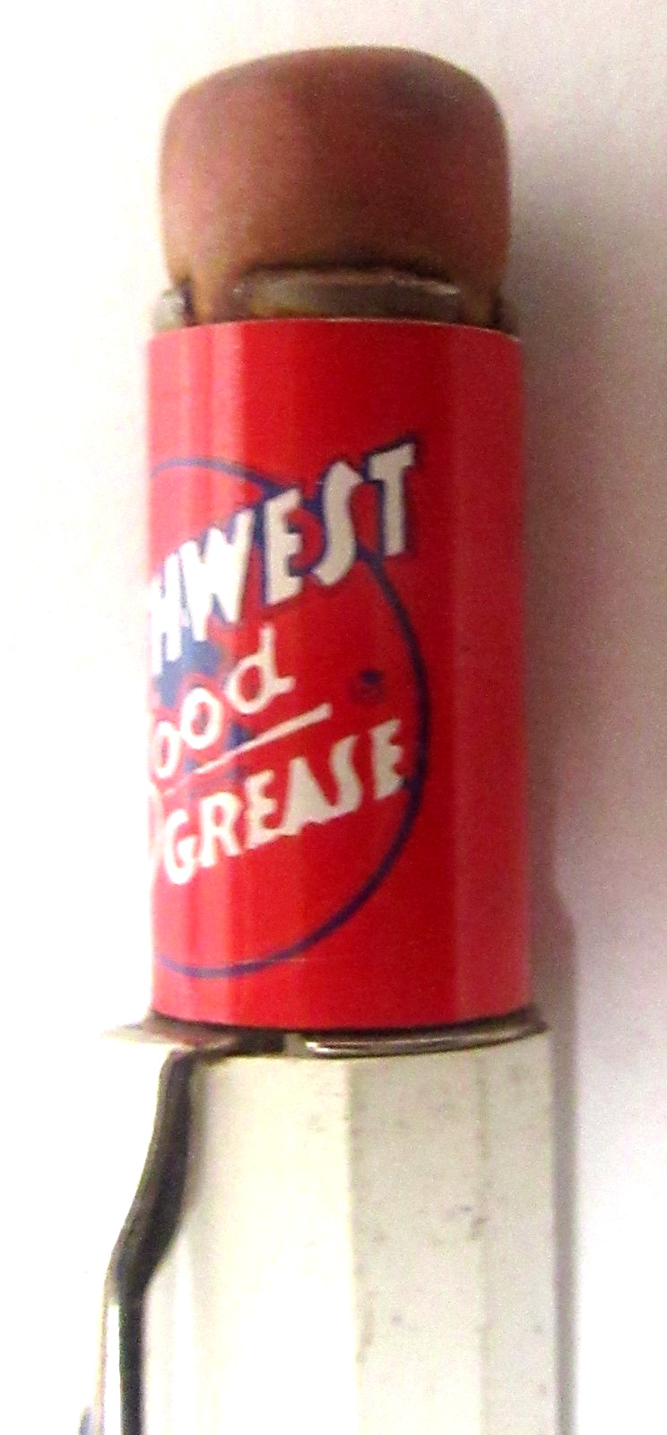 1930s SOUTHWEST GOOD GREASE 5.75″ can top Autopoint Mechanical Pencil xz