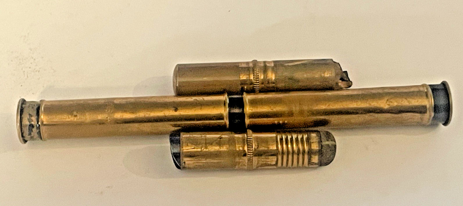 Vintage E. EBERHARD FABER Mechanical Pencil Lead Made USA Yellow Gold Tone🌺