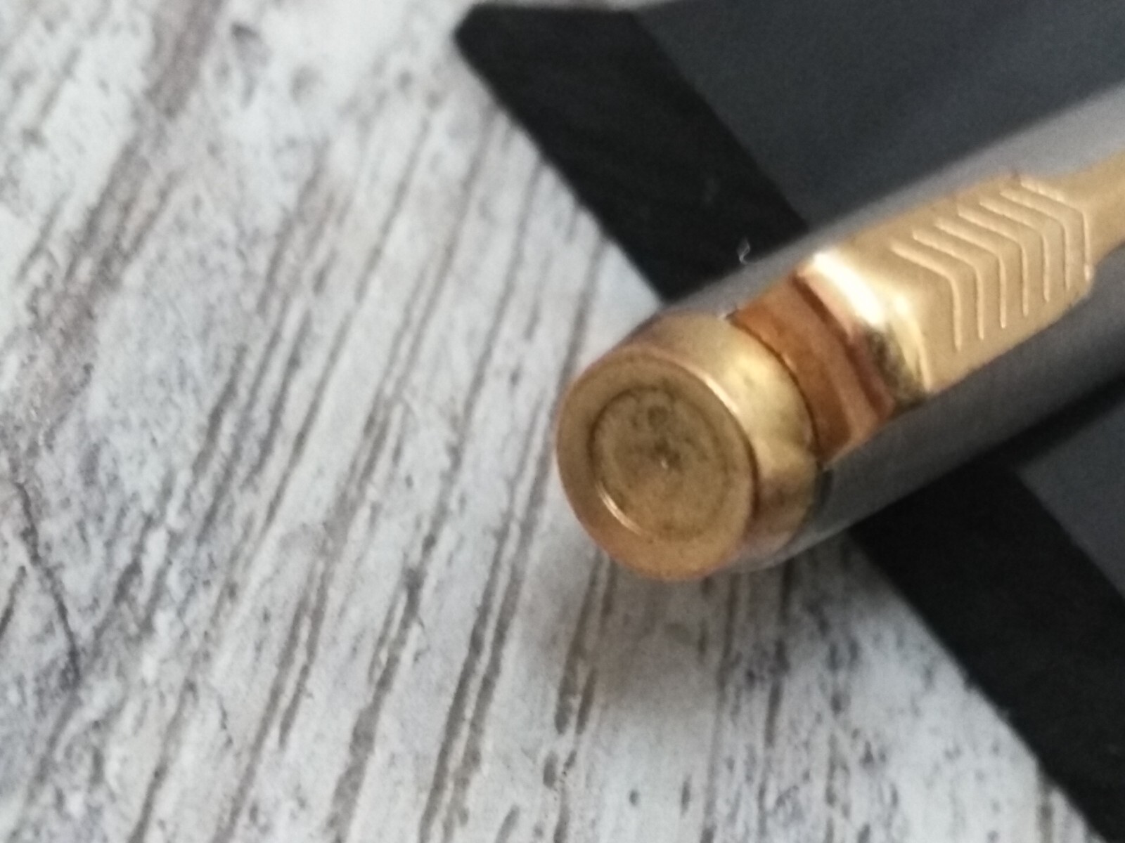 VTG. 1970’s Parker 45 Stainless Steel Mechanical Pencil 0.9MM Gold Trim (USA)