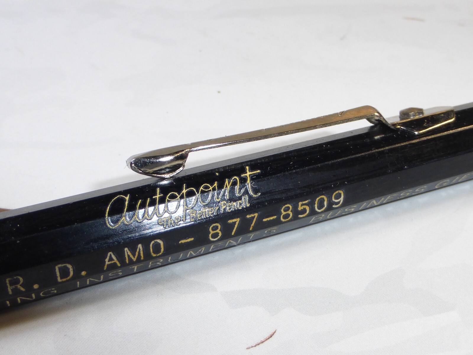 Vintage Circa 1960s Autopoint Sales Giveaway 0.5mm/0.9mm Mechanical Pencil #2108