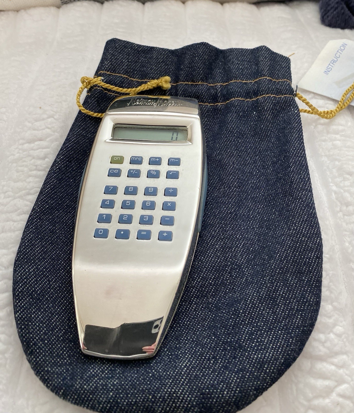 Neiman Marcus Vintage Calculator Incircle Rewards Member Gift