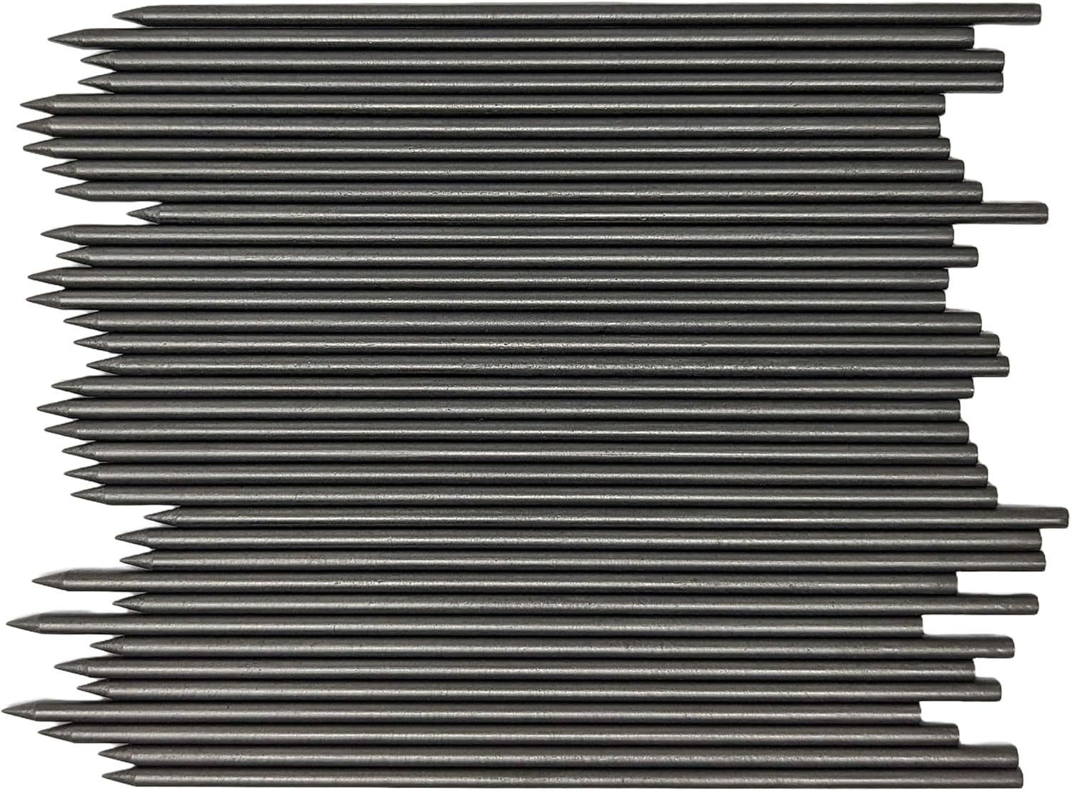 2.8mm 2B Lead Refills 36 Pieces 120mm Long Deep Hole Long Nose Carpenter Pencils