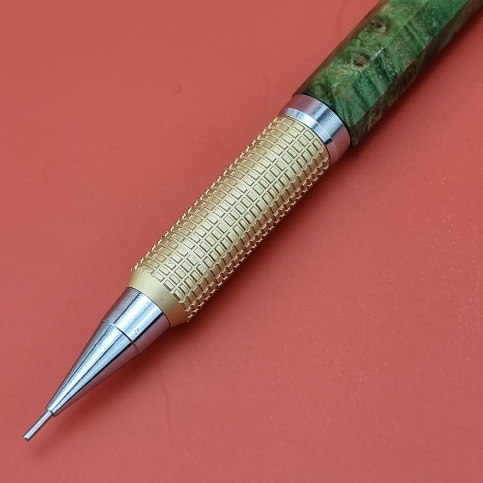 Hand Crafted Pentel PG5 Mechanical Pencil with Octagonal Maple Berl