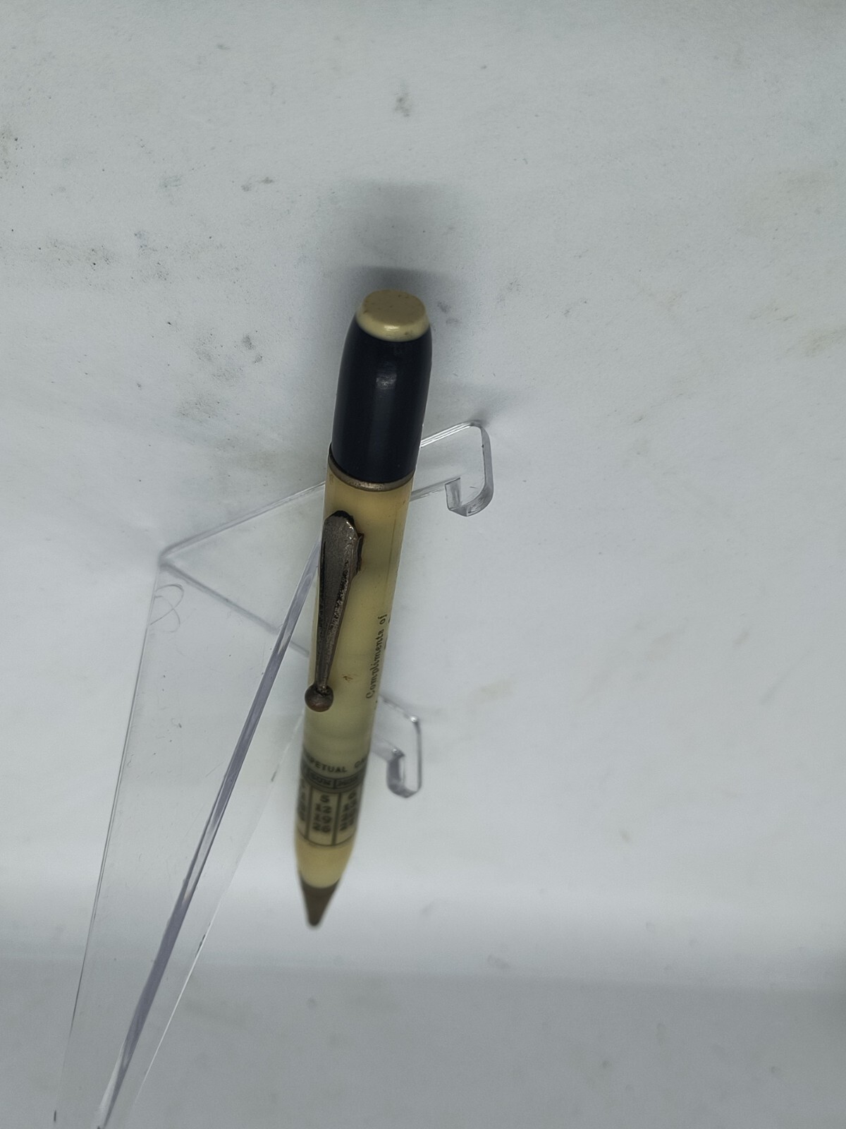1950’s Mechanical Pencil Perpetual Calendar Base, Adv., Kleber R. Avery. 1.18mm