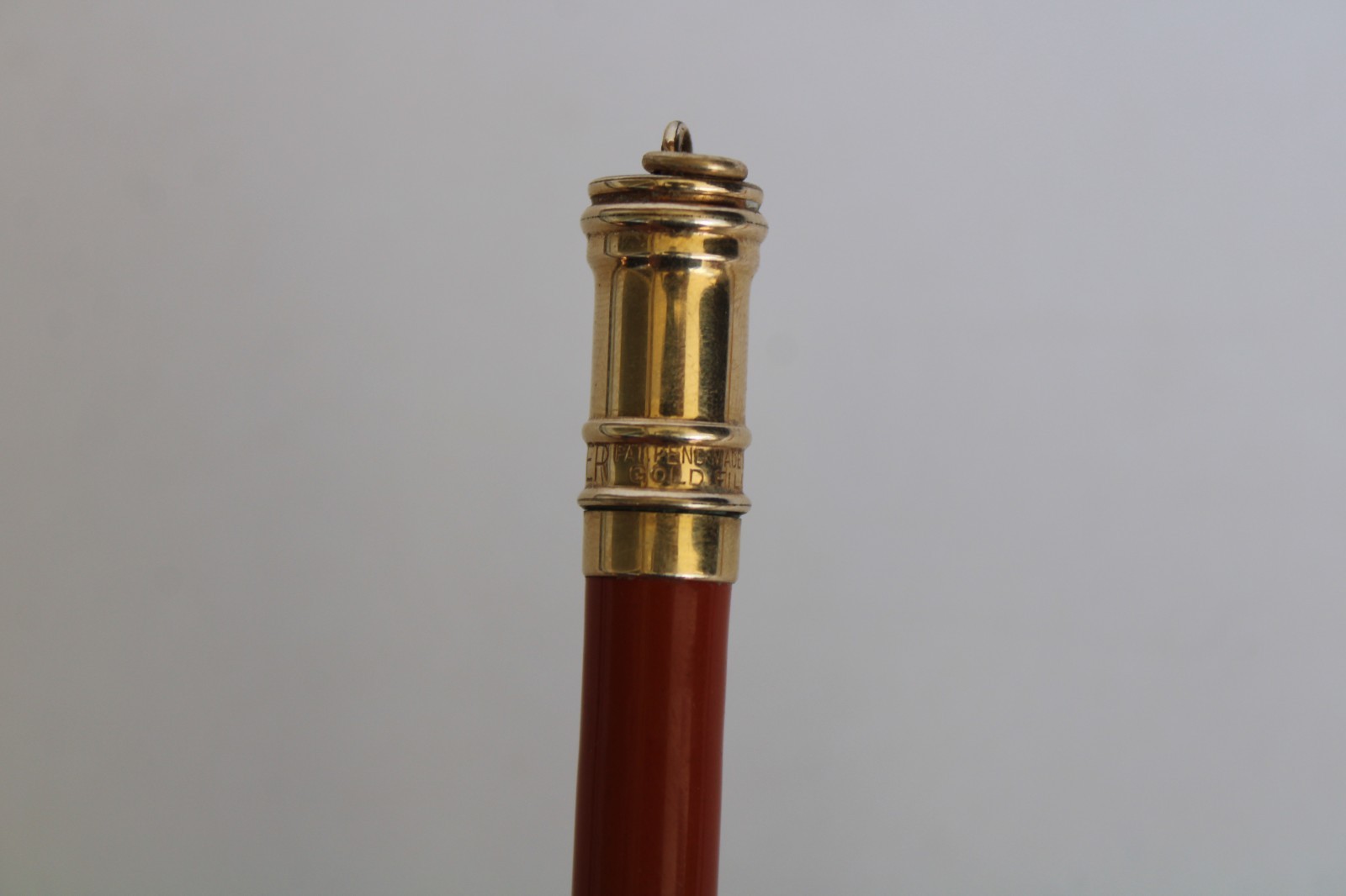 Vintage 1920’s Parker Orange Mechanical Twist Pencil (4.75″)