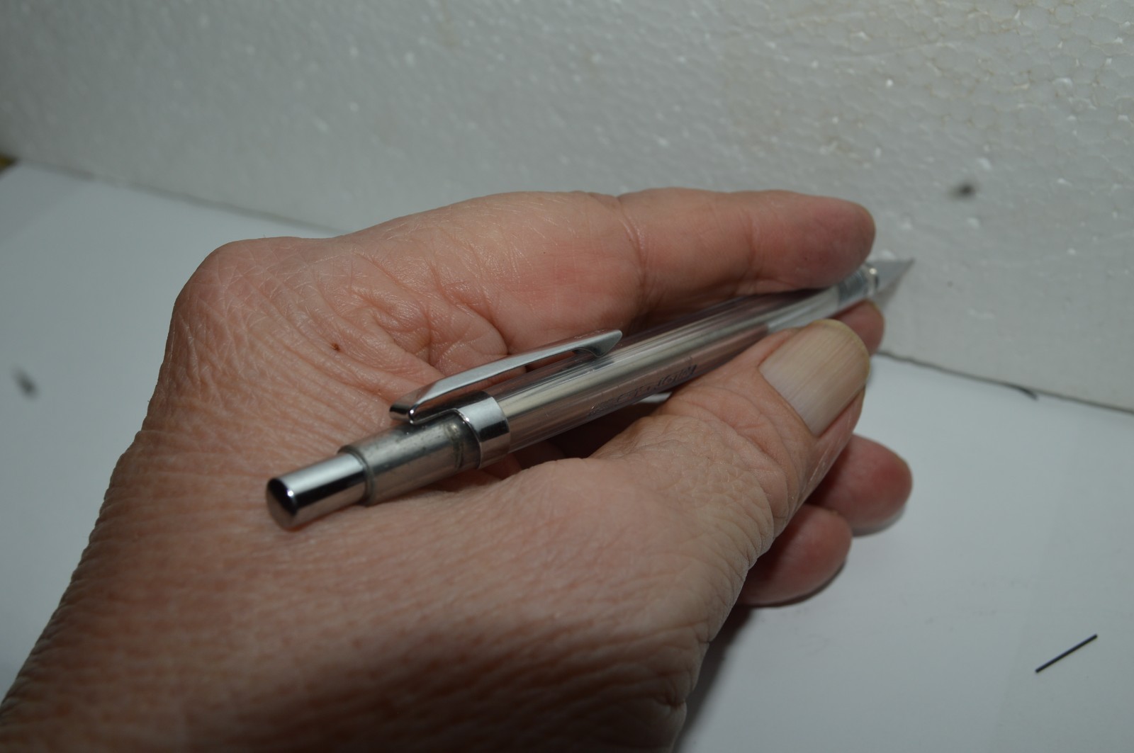 PILOT Automatic Pencil 0.5mm Transparent Body Made In Japan Rare HTF