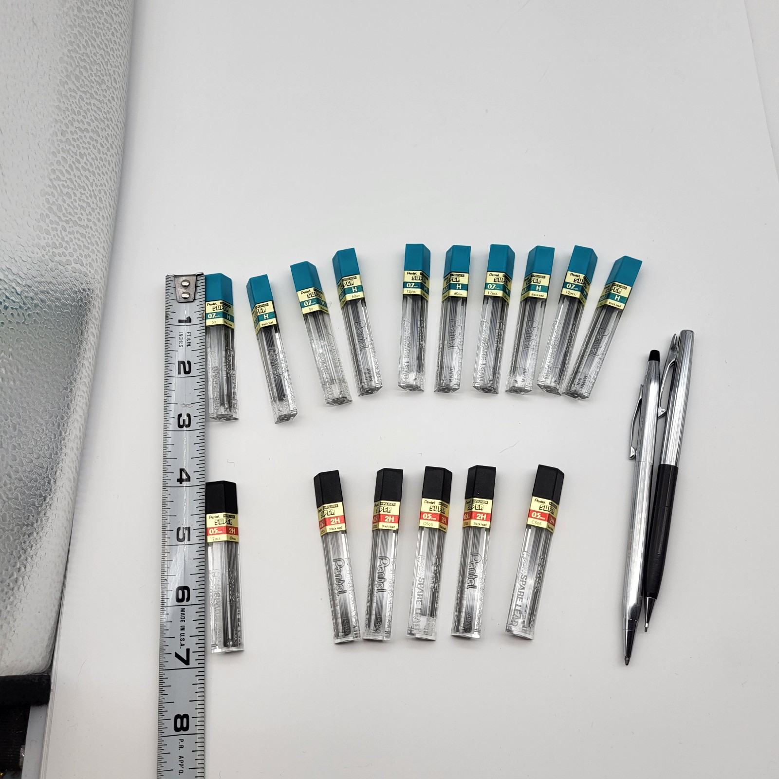 Vintage Mechanical Pencil & refillable pen lot Estate lot with Pentel leads