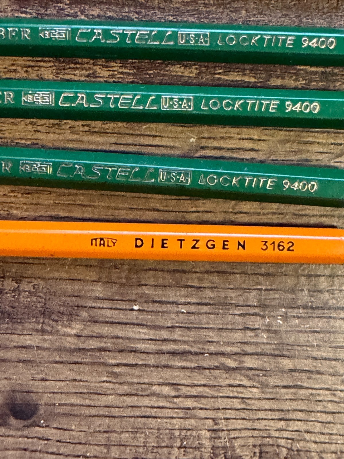 5 – AW faber Castell Lead Holder Pencils 9400 & 1 – Dietzgen 3162 w/Extra Lead