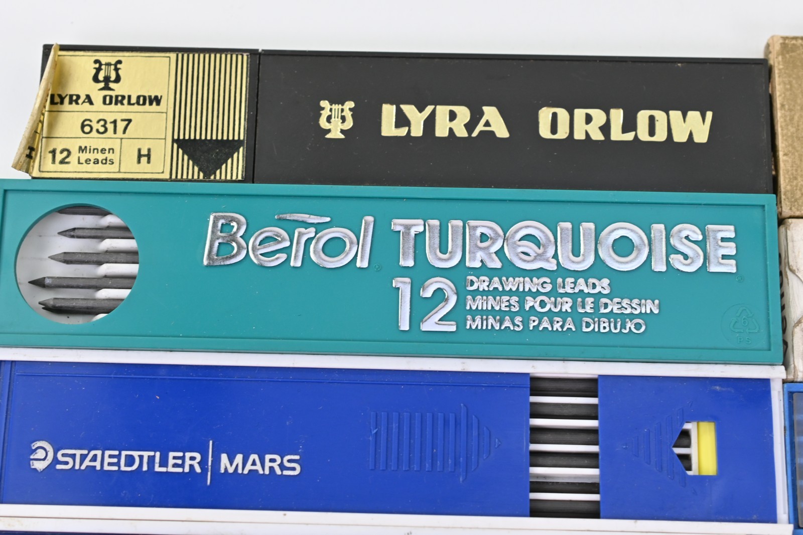 Staedtler Mars Turquoise Lead Mechanical Replacement Lead Lot