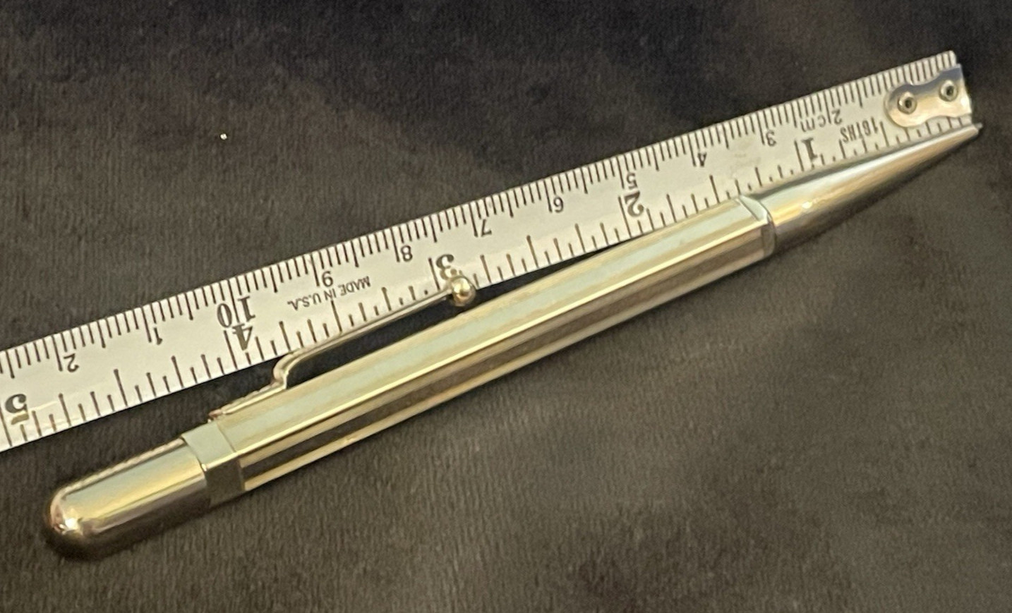 Gold Filled 1930 Mabie Todd Fyne Poynt 5” Mechanical Pencil 22g 🌺🌺