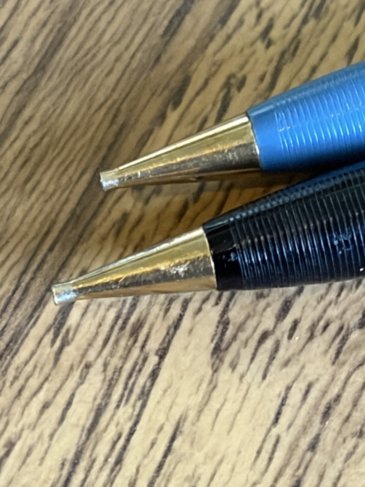 Vintage Pair Mechanical Pencil Sheaffer’s Black / Blue MOP