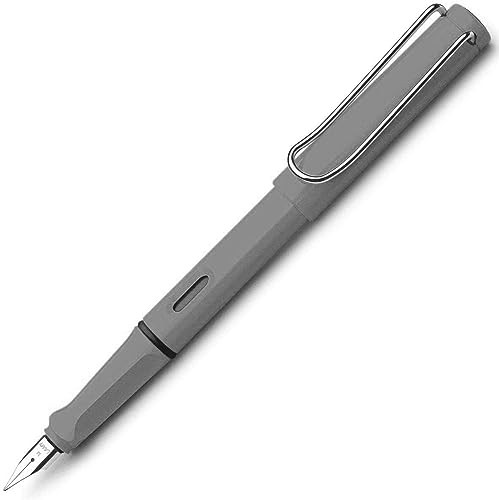 LAMY Safari Black Fountain Pen F with Steel Nib L17-F (Officially Imported) NEW